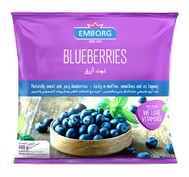 Emborg Blueberries 400 G