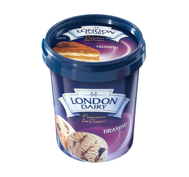 London Dairy Tiramisu Ice Cream 500ml