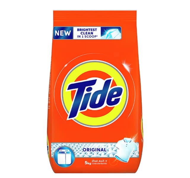 Tide Washing Powder Original Top Load Value Pack 5 Kg