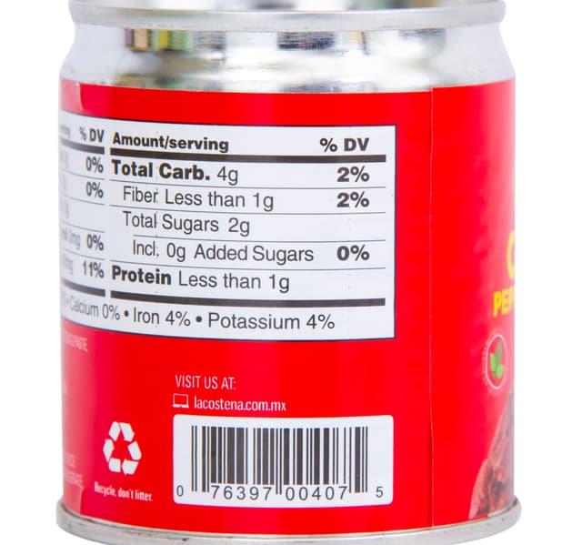 La Costena Chipotles Peppers In Adobo Sauce 199 G
