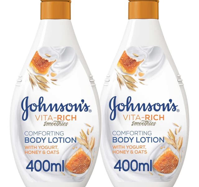 Johnson's Vita Rich Smoothies Comforting Body Lotion Value Pack 2 x 400 ml