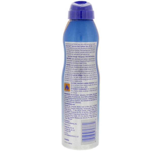 Banana Boat Cool Zone Sunscreen Lotion Spray Spf 50 170 G