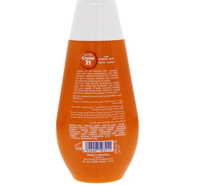 Creme 21 Body Lotion With Pro-Vitamin B5