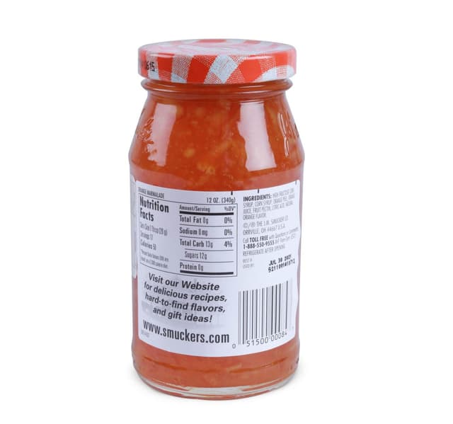 Smuckers Sweet Orange Marmalade 340 G