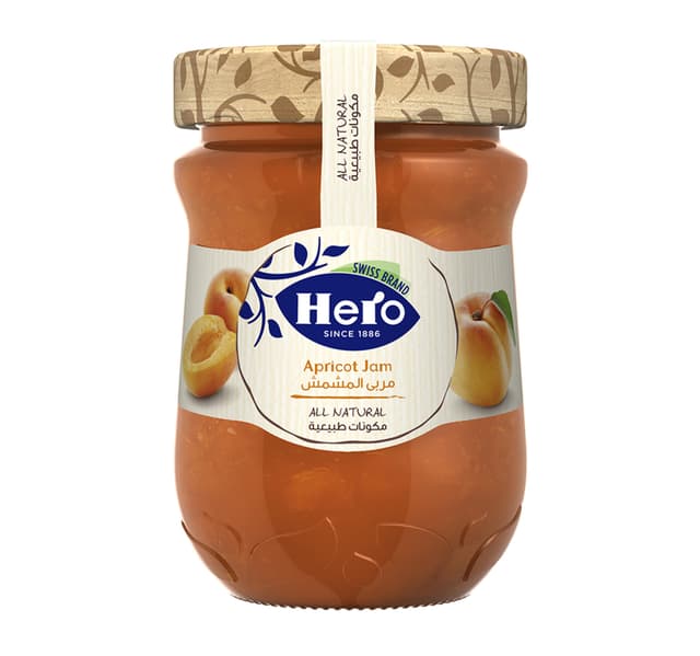 Hero Apricot Jam 340 G