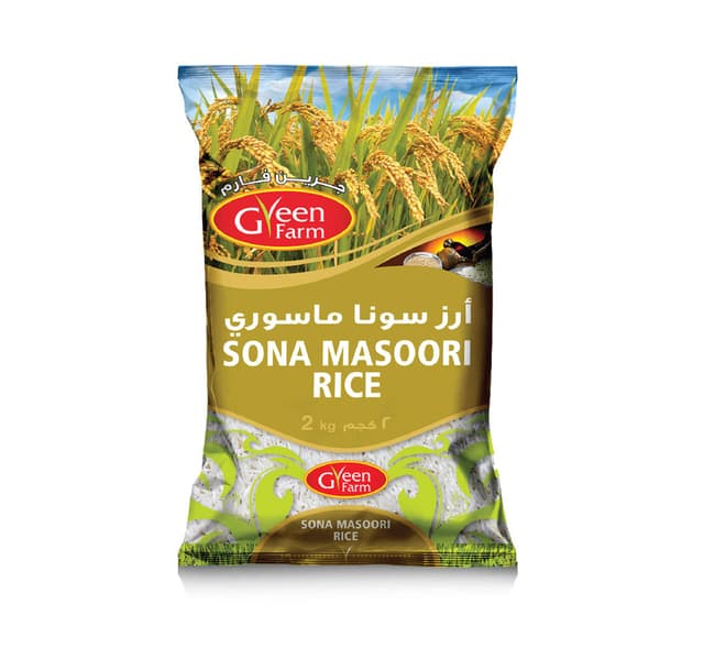 Green Farm Sona Masoori Rice 2 Kg