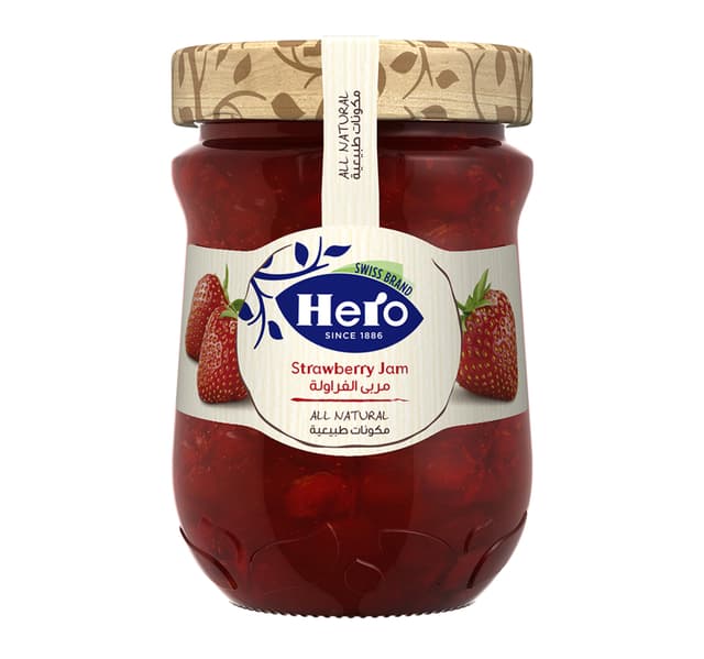 Hero Strawberry Jam 340 G