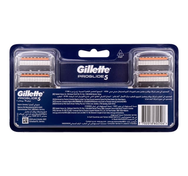 Gillette Proglide 5 Blade 8 Pcs