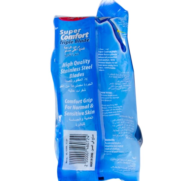 Home Mate Triple Blade Disposable Razors 10 Pcs