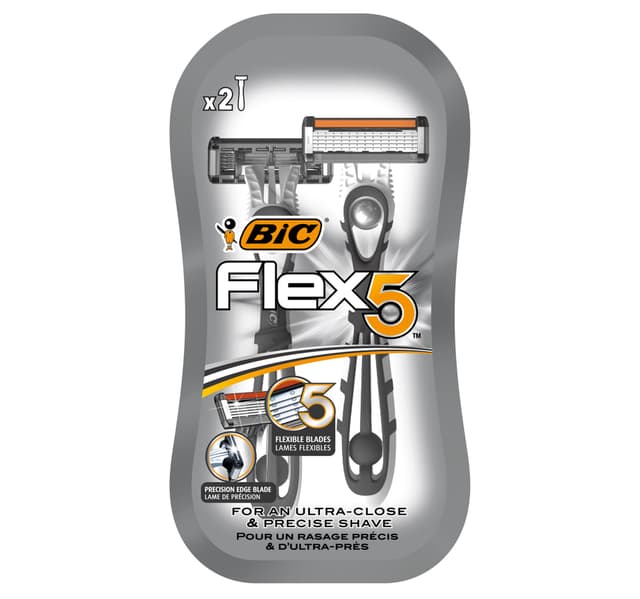 Bic Flex 5 Disposable Razor 2 Pcs
