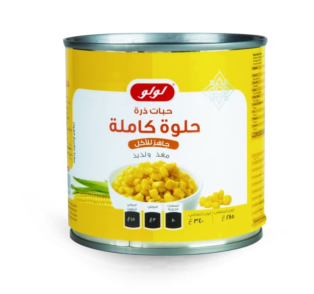 Lulu Whole Kernel Sweet Corn 340 G