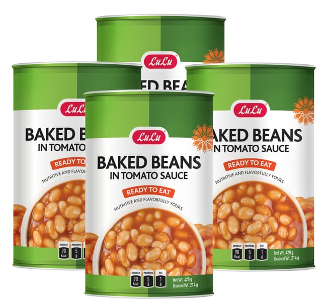 Lulu Baked Beans In Tomato Sauce 4 420 G