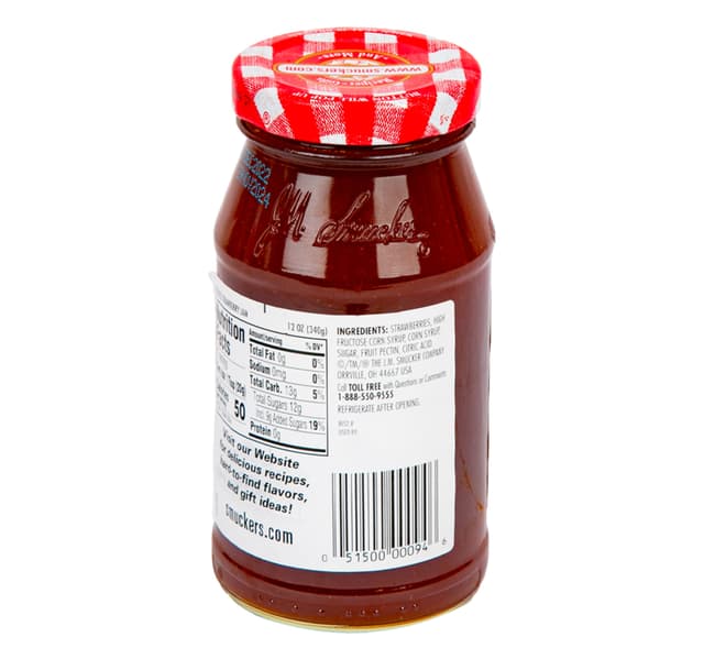 Smuckers Seedless Strawberry Jam 340 G