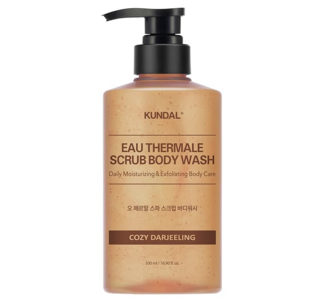 Kundal Cozy Darjeeling Body Wash Scrub 500 Ml