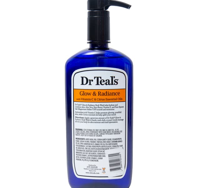 Dr Teals Glow Radiance Body Wash With Pure Epsom Salt Value Pack 710 Ml
