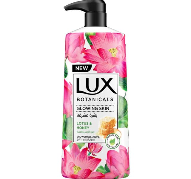 Lux Botanicals Glowing Skin Body Wash Lotus Honey 700 Ml