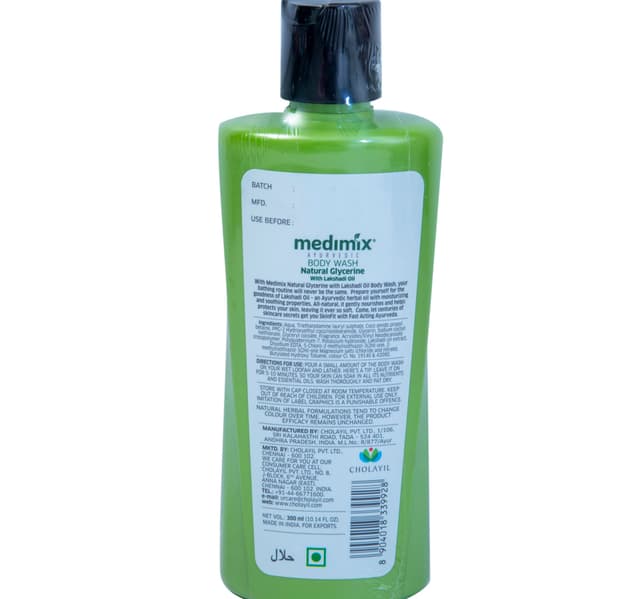 Medimix Ayurvedic Body Wash Lakshadi Oil 300 Ml