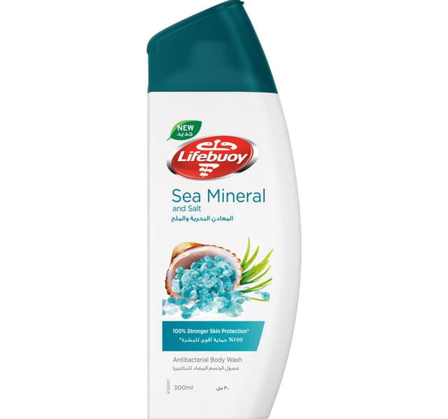 Lifebuoy Antibacterial Sea Minerals Bodywash 300 Ml