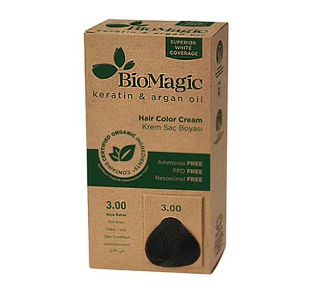Bio Magic Hair Color Cream Dark Brown 300 1 Pkt