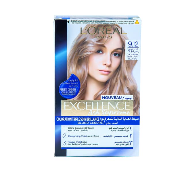 Loreal Paris Excellence 912 Cool Pearl Very Light Blonde 1 Pkt