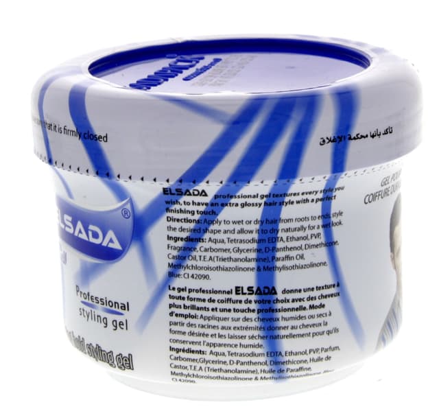 Elsada Professional Styling Gel Blue 250 Ml