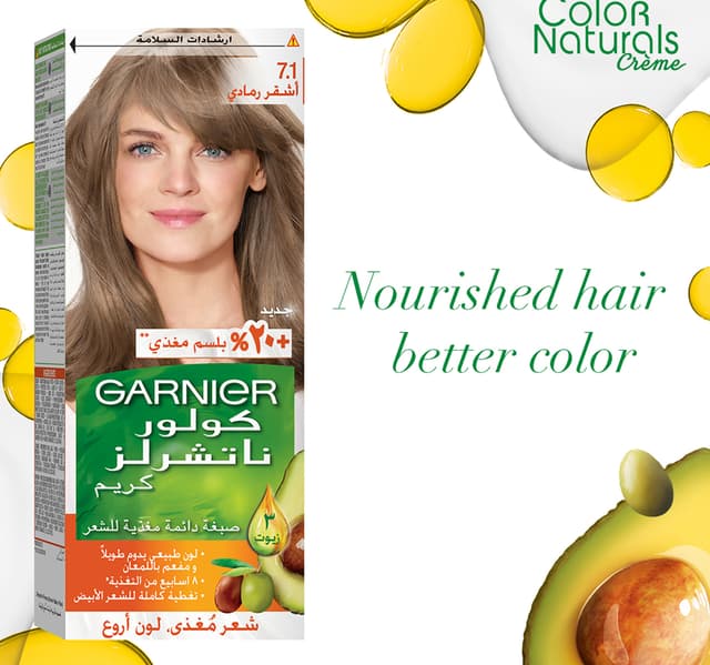 Garnier Color Naturals 71 Ash Blonde 1 Pkt