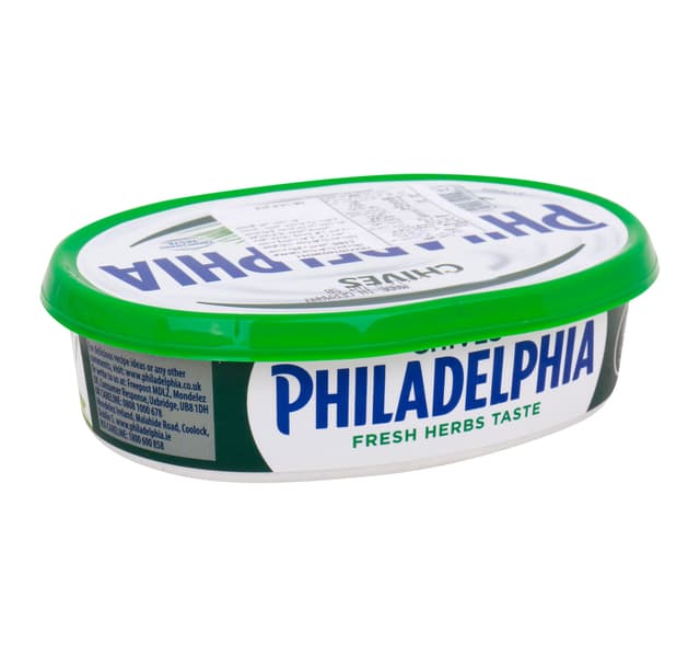 Philadelphia Medium Fat Soft Cheese With Chives 165 G