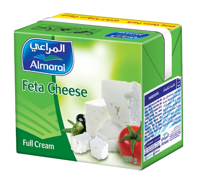 Almarai Full Cream Feta Cheese Value Pack 2 200 G
