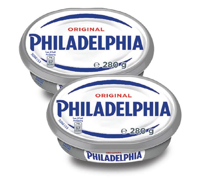 Philadelphia Cream Cheese Original 2 280 G