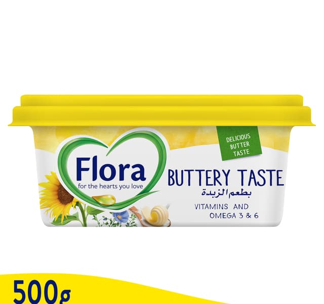 Flora Buttery Taste Vegetable Oil Spread 500 G