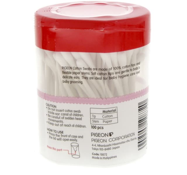 Pigeon Cotton Swabs 100pcs