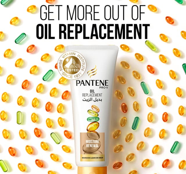 Pantene Prov Hair Oil Replacement Leave On Cream Moisture Renewal 275 Ml