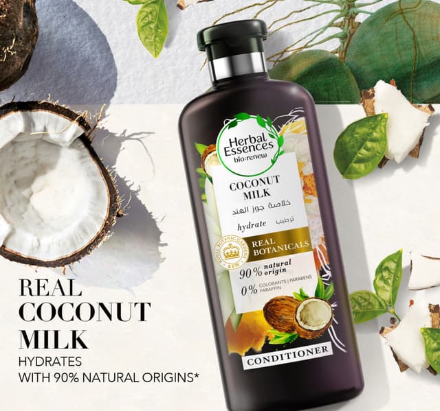 Herbal Essences Bio Renew Hydrate Coconut Milk Conditioner 400 Ml