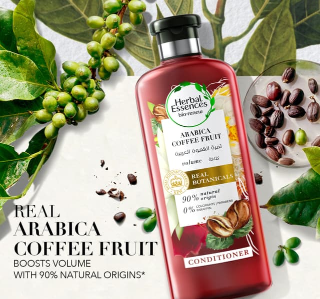 Herbal Essences Bio Renew Volume Arabica Coffee Fruit Conditioner 400 Ml