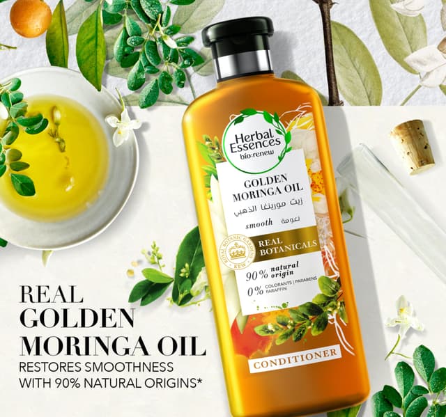 Herbal Essences Bio Renew Smooth Golden Moringa Oil Conditioner 400 Ml