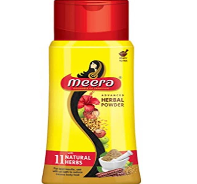 Meera Hair Wash Herbal Powder