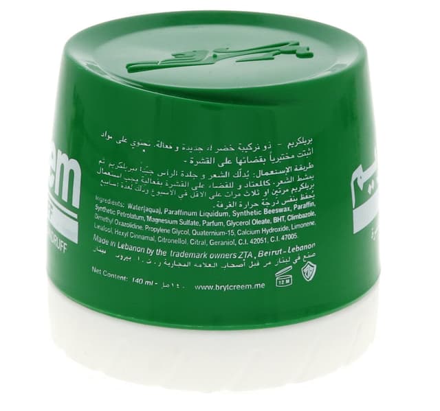 Brylcreem Anti-Dandruff Hair Cream Green 140ml