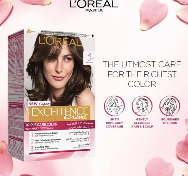 L'Oreal Paris Excellence Creme Color 4 Brown