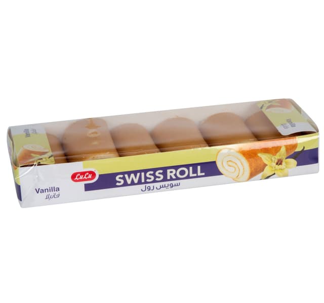 Lulu Swiss Roll Vanilla 120 G