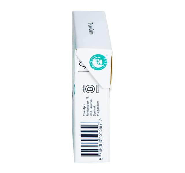 True Gum White Peppermint Sugar Free 21 G