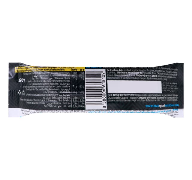 Max Sport 25 Protein Gluten Free Lemon Cheesecake Royal Protein Bar 40 G