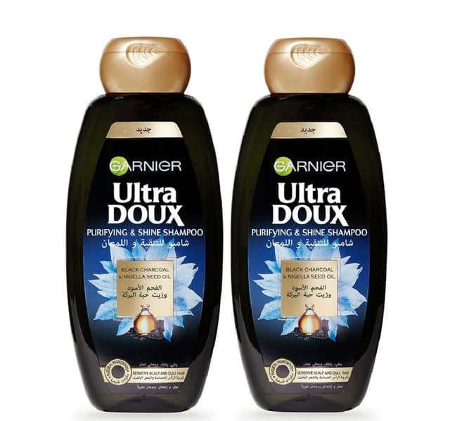 Garnier Ultra Doux Shampoo Black Charcoal Nigella Seed Oil 2 400 Ml