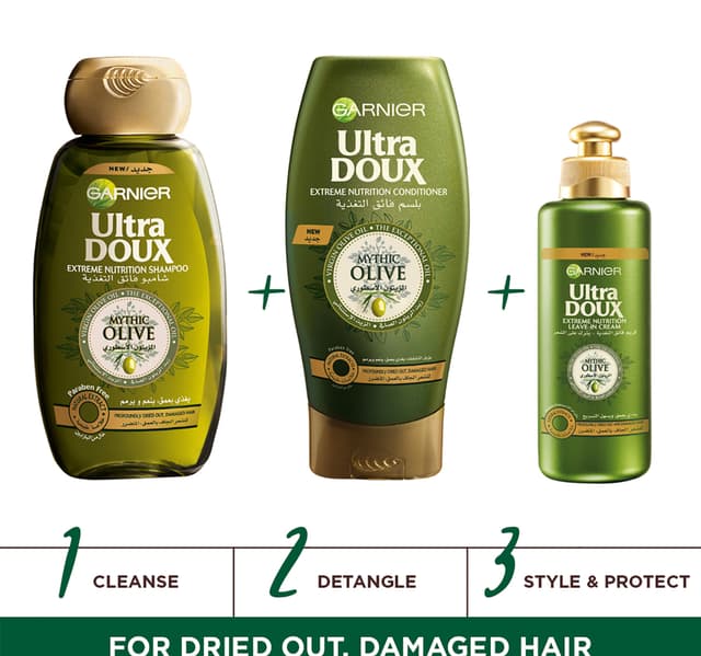 Garnier Ultra Doux Extreme Nutrition Mythic Olive Shampoo