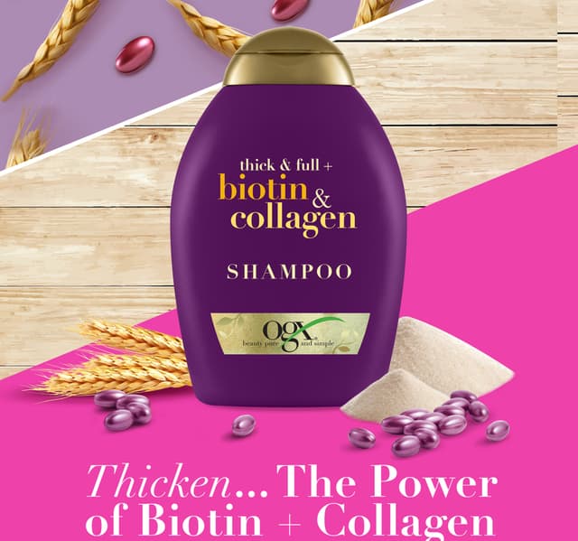 OGX Biotin & Collagen Thick & Full Shampoo 385ml