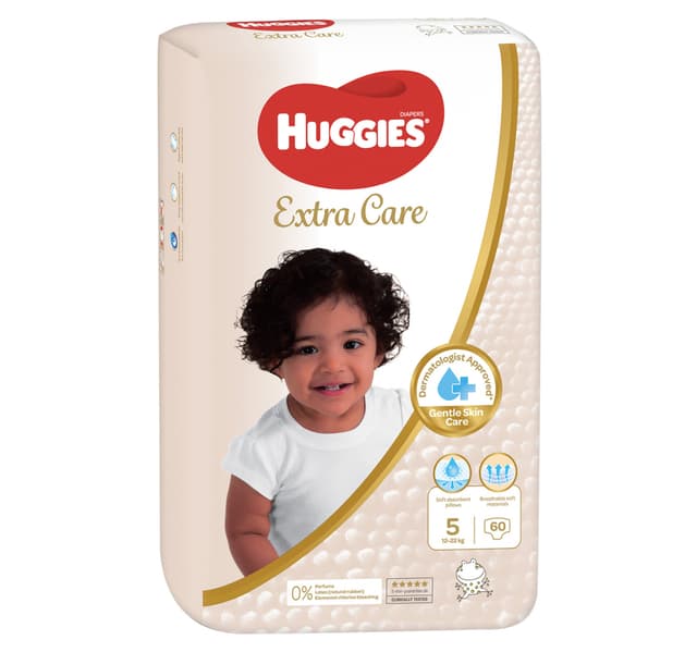 Huggies Diaper Extra Care Size 5 1222 Kg 60pcs