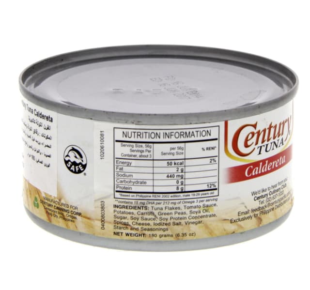 Century Tuna Caldereta 180 G