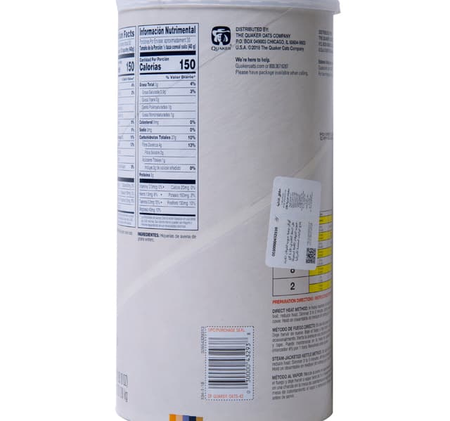 Quaker Oats Old Fashioned 119 Kg
