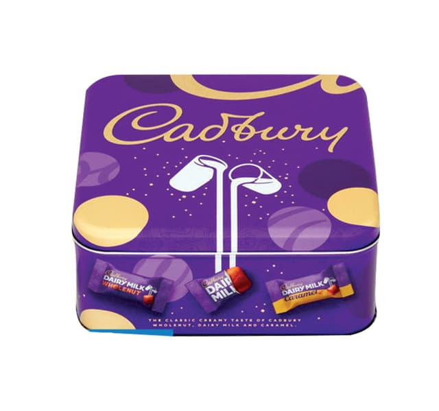 Cadbury Dairy Milk Mixed Chocolate Chunks Tin 380 G