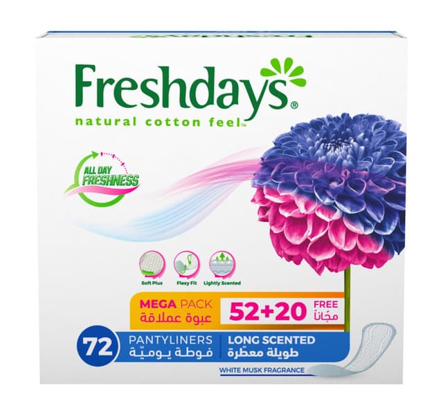 Freshdays Long Scented Pantyliners 5220 2 Pkt