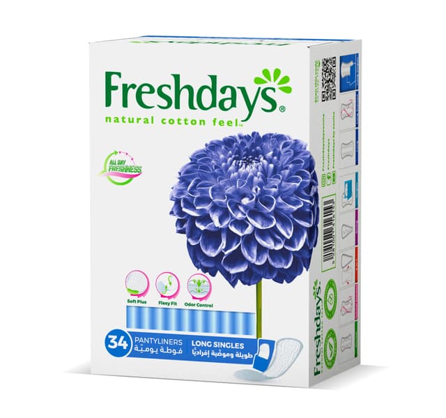 Freshdays Daily Comfort Long Panty Liners